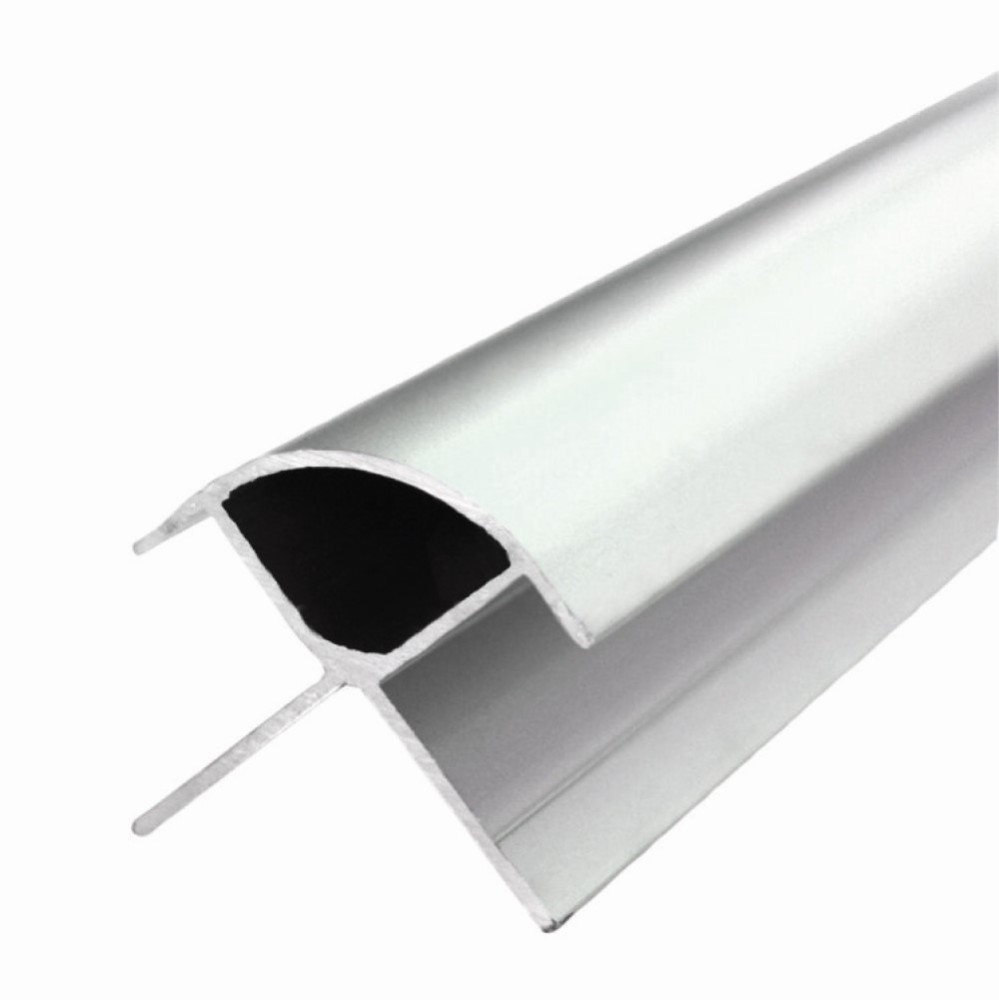 Multipanel Classic Type B Satin Anodised Aluminium Extrusion External Corner - 2450mm