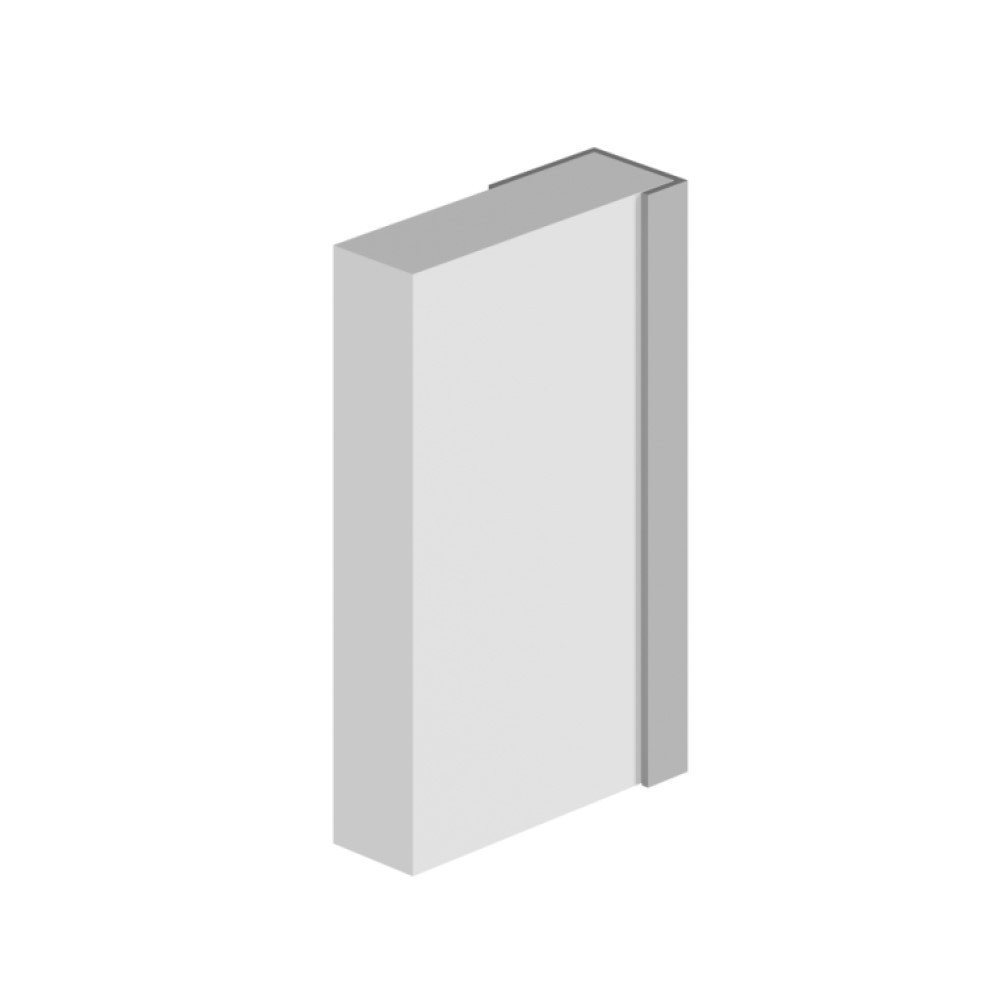 Multipanel Classic Type C Aluminium Extrusion End Cap 2450mm