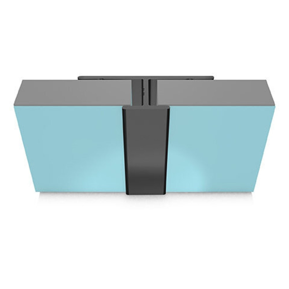 Multipanel Classic Type D Black Aluminium Continuous H Joint - 2450mm