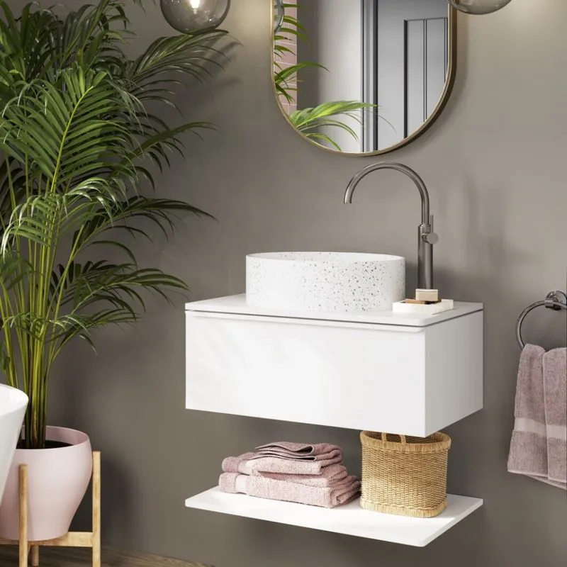 Multipanel Pure Dust Grey Unlipped Shower Wall Panel - 2400mm x 1200mm ...