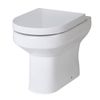 Nuie Harmony White Back To Wall Toilet Pan