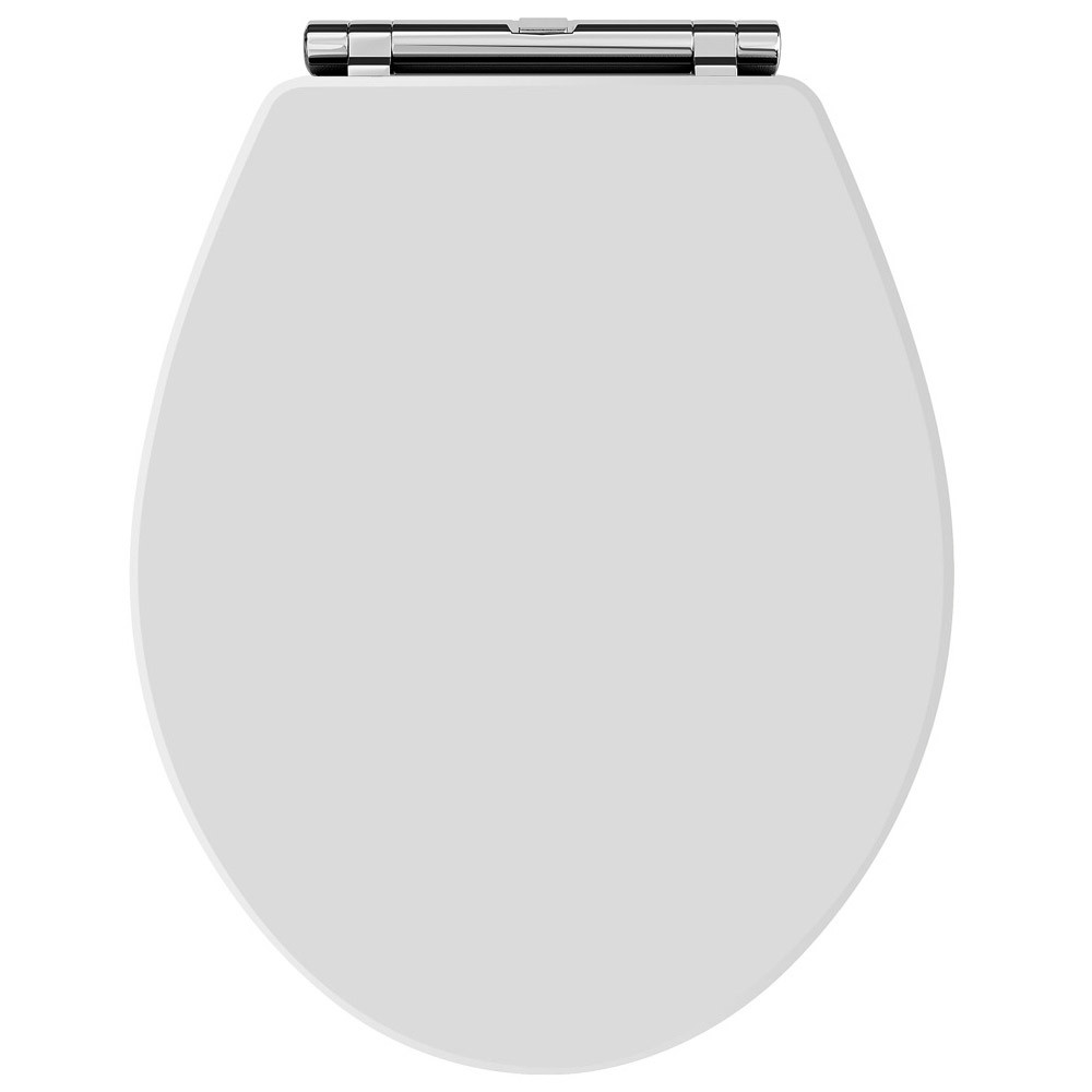 Hudson Reed Richmond White Soft Close Toilet Seat