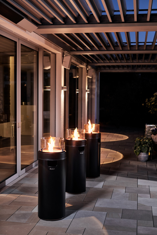 Enders® Large NOVA LED Flame Heater - Black