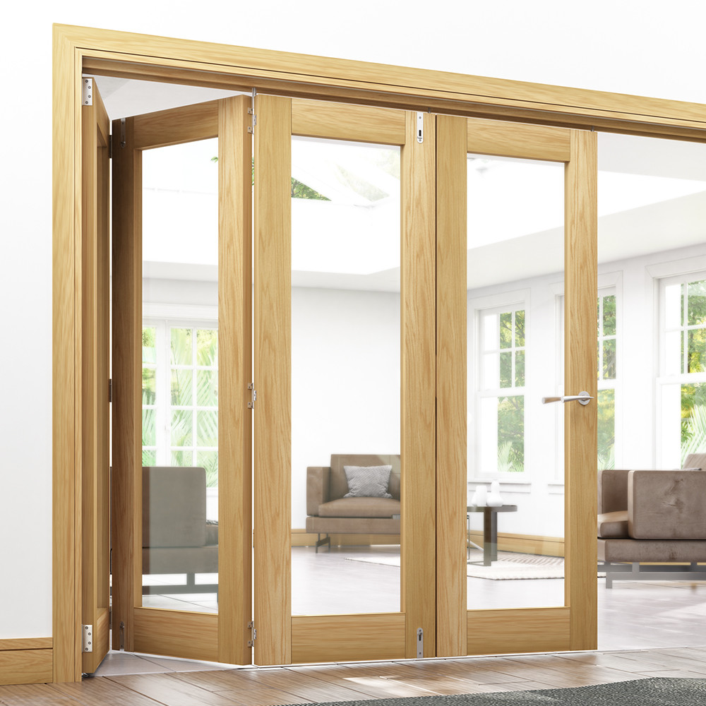 Deanta Oak Internal Bifold Door Room Divider