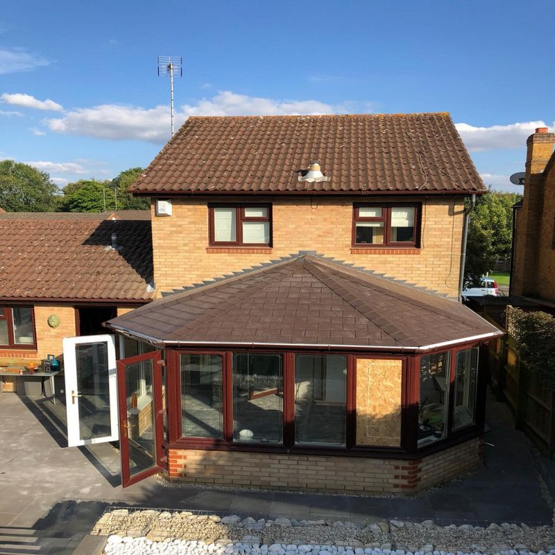 Britmet LiteSlate Synthetic Slate Ridge - Oak | Roofing Superstore®