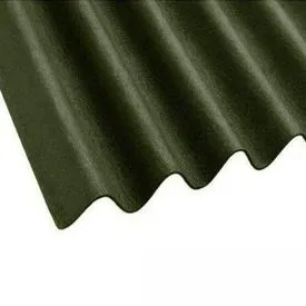 Onduline Green Corrugated Bitumen Roof Sheet - 2000mmm x 950mm