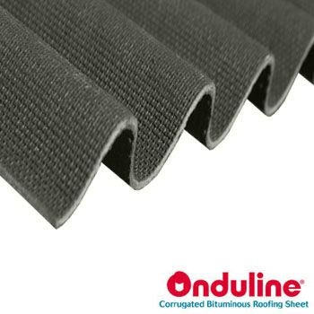 Onduline Black Corrugated Mini Profile Sheet - 2.6mm x 866m x 2000mm