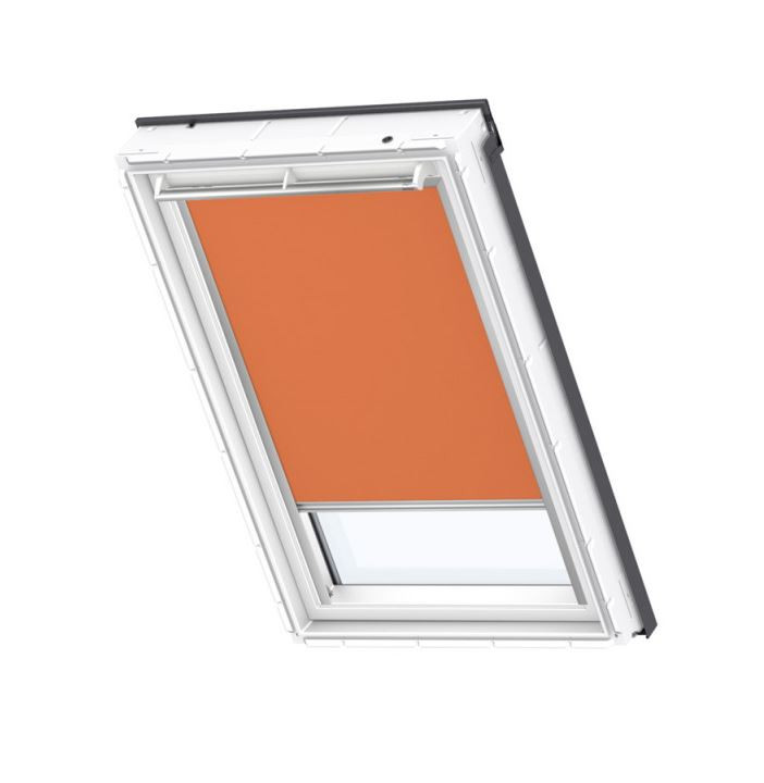 VELUX Blackout Blind in Orange