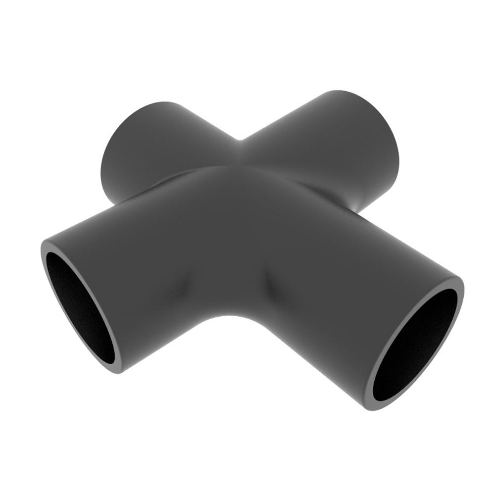 Pam Building Cast Iron Drain Pipe 87.5 Degree Double Branch - 100mm x 100mm