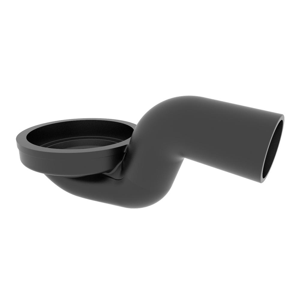 Pam Building Cast Iron Drain Pipe 87.5 Degree Gully Trap with 225mm Inlet - 100mm