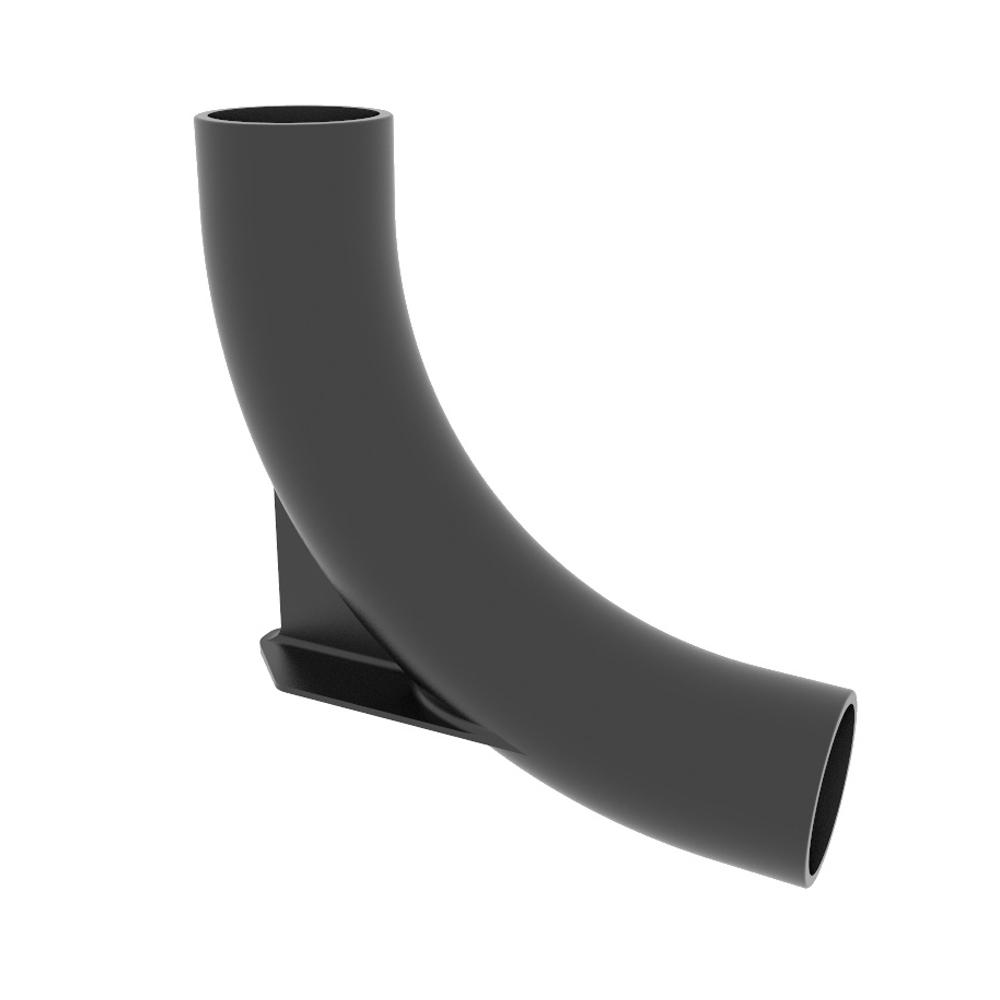 Pam Building Cast Iron Drain Pipe Long Radius Bend with Heel Rest