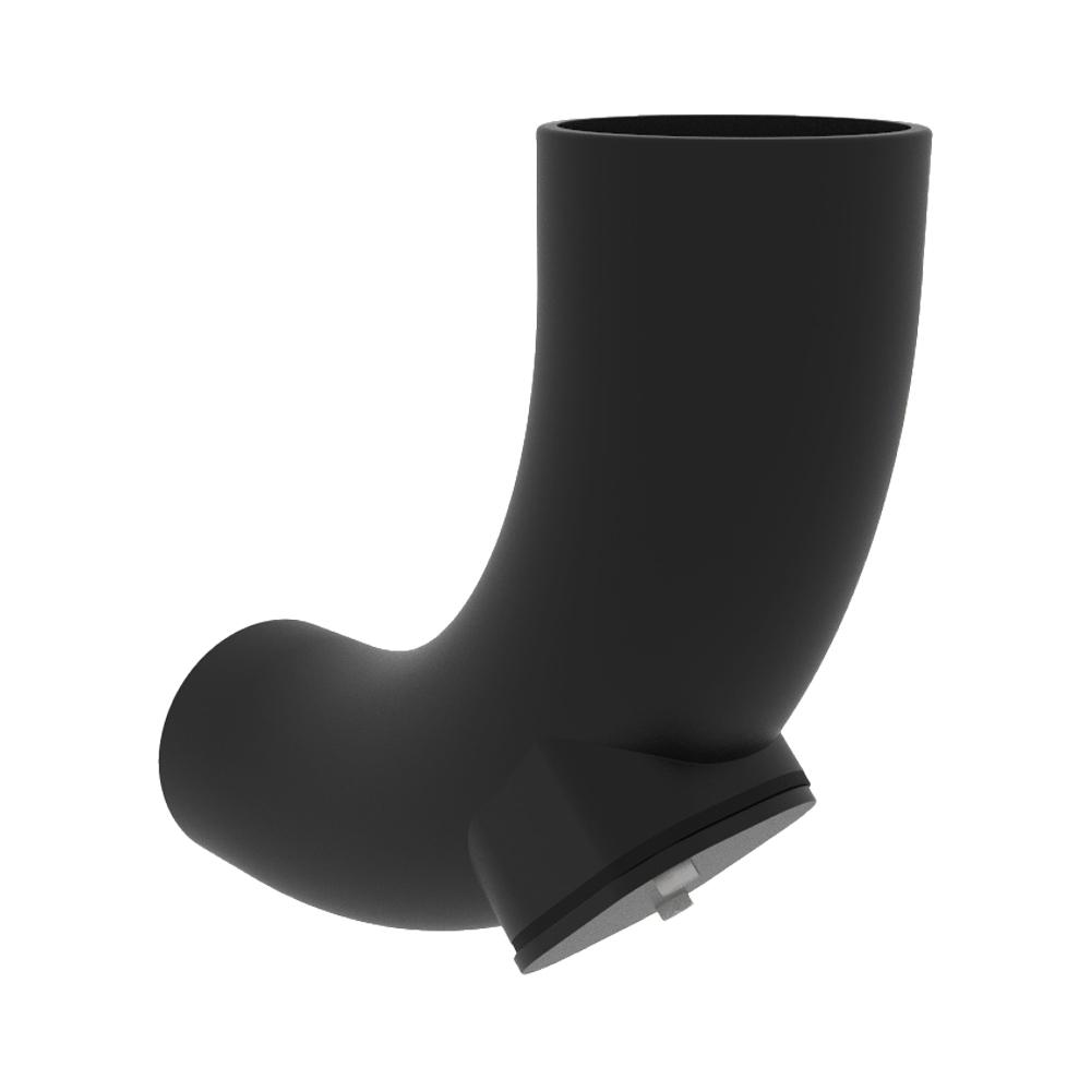 Pam Building Cast Iron Soil Pipe 87.5 Degree Long Radius Bend with Rear Access - 100mm