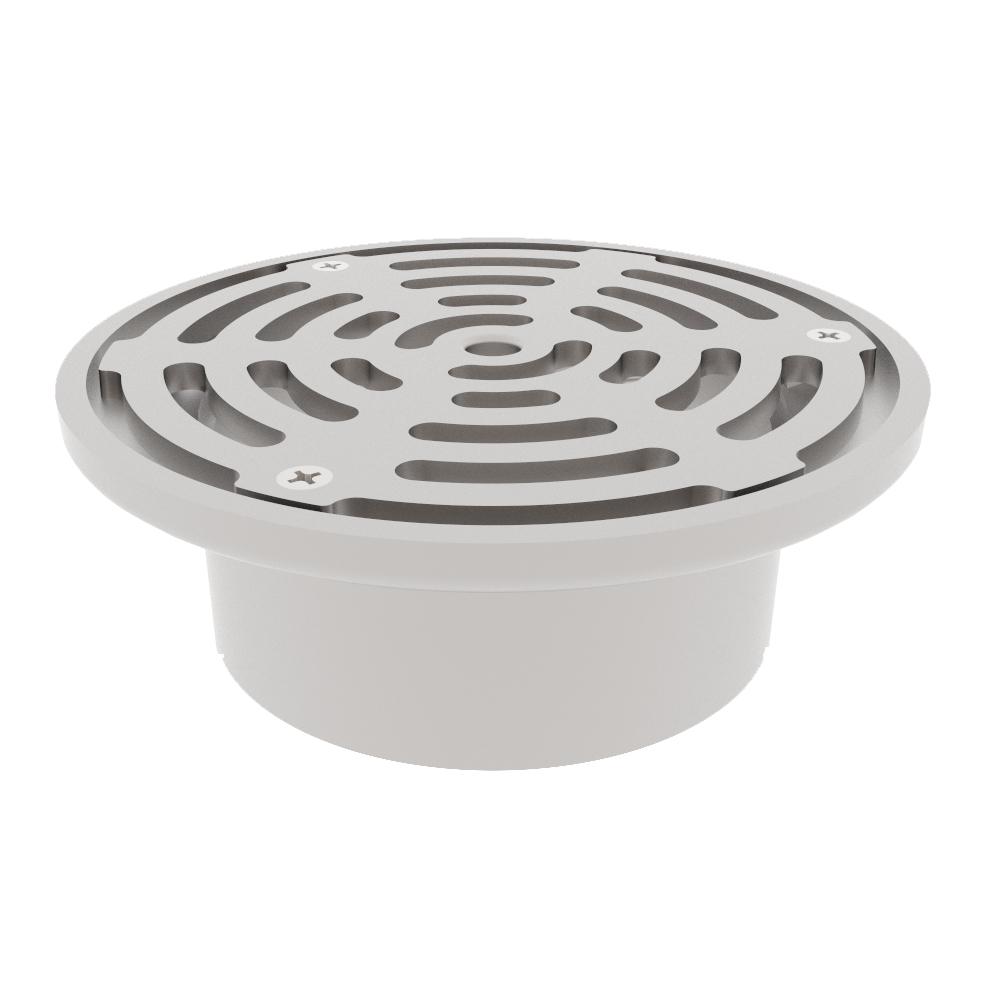 Pam Building Stainless Steel 150mm Gully Grating Direct Fit