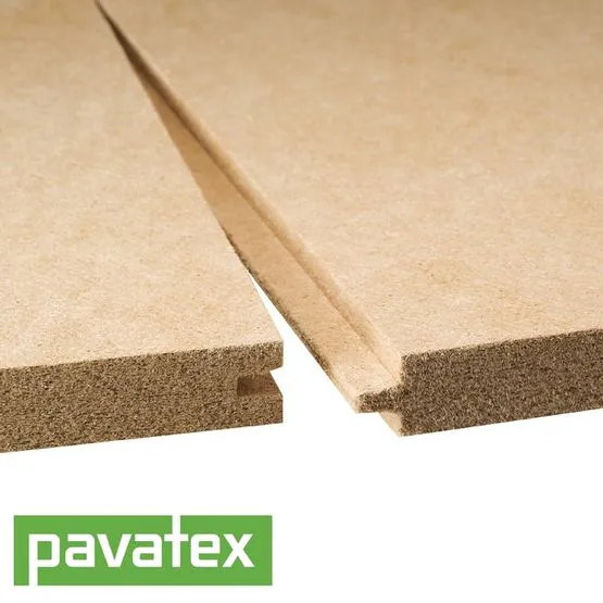 Pavatex Isolair Woodfibre Permeable Sarking Board 35mm - 55.8m2 Price Comparisons | Compare The Build