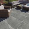 Pavestone Evo Grey Porcelain Patio Paving Slabs - 900mm x 600mm