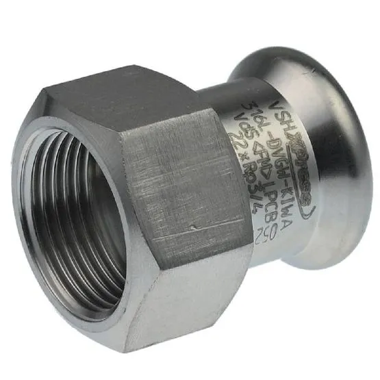 Pegler Yorkshire SS2 Xpress Stainless Steel Press Fit x Female Threaded Iron Price Comparisons | Compare The Build