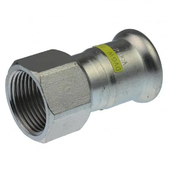 Pegler Yorkshire SSG2 Xpress Gas Stainless Steel Press Fit x Female Threaded Iron Price Comparisons | Compare The Build