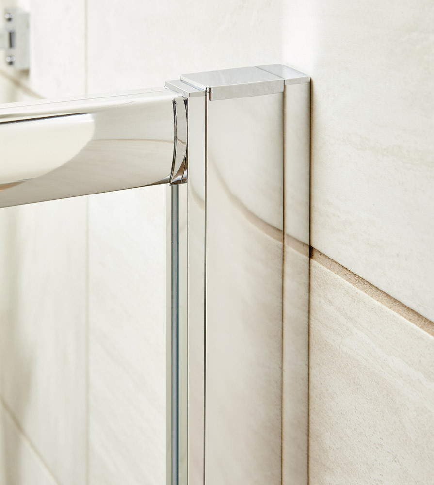 Hudson Reed 1900mm Polished Chrome Profile Extension Kit