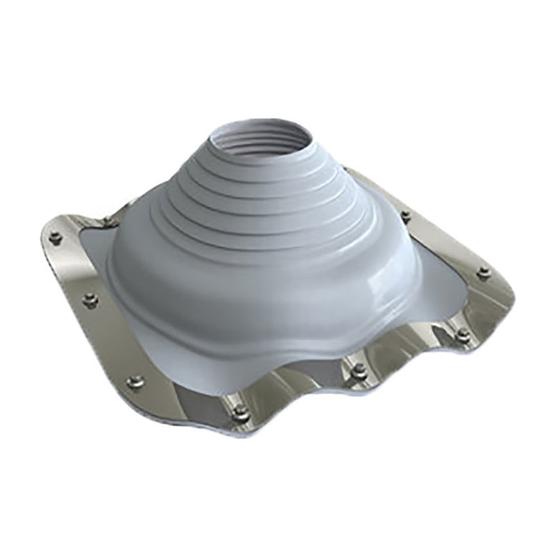 Dektite Premium Grey EPDM Pipe Flashing Collar for Metal Roof 0mm35mm