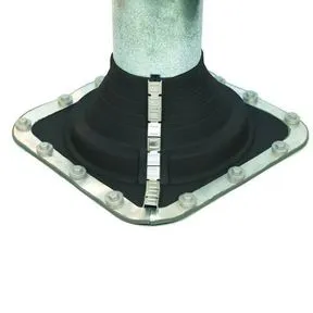 Dektite Combo Black EPDM Pipe Flashing for Metal Roofs 350mm-750mm