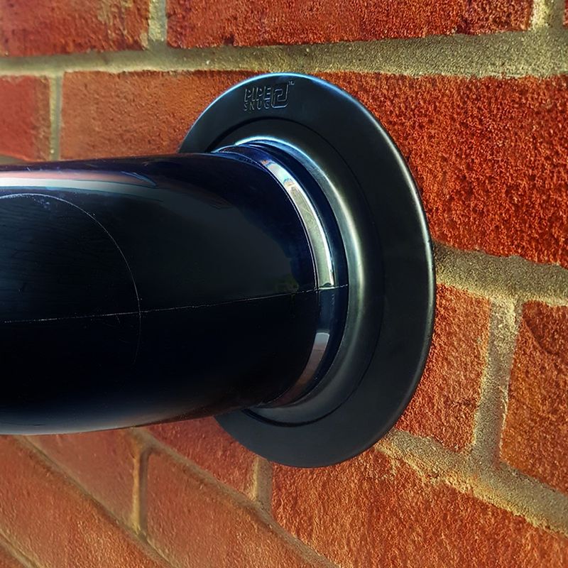 PipeSnug 110mm Soil Pipe Cover Black Drainage Superstore®