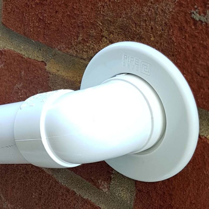 PipeSnug 110mm Soil Pipe Cover White Drainage Superstore®