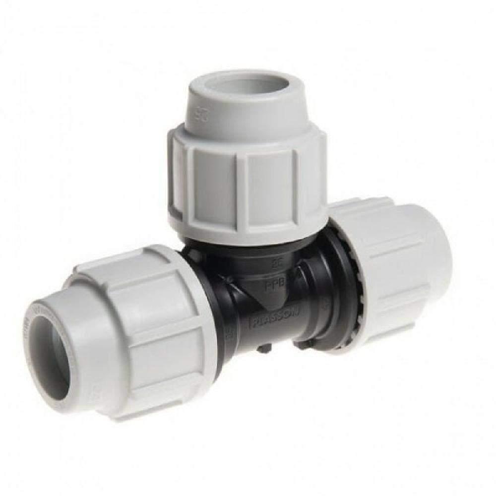 Plasson Equal Tee - 63Mm Mdpe Plastic