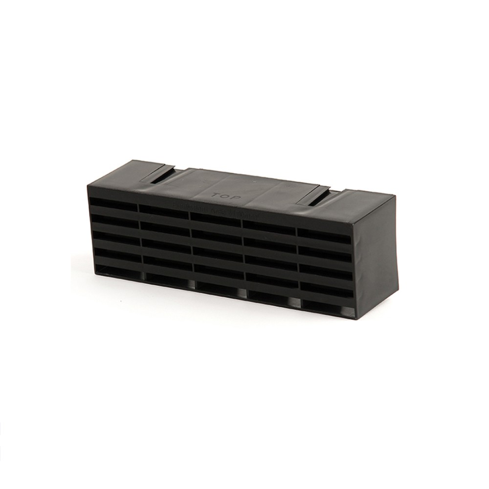 Plastic Air Brick Black - 76mm x 229mm