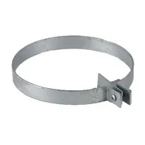 Brett Martin Plastic Guttering Industrial Downpipe Metal Galvanised Bracket 200mm