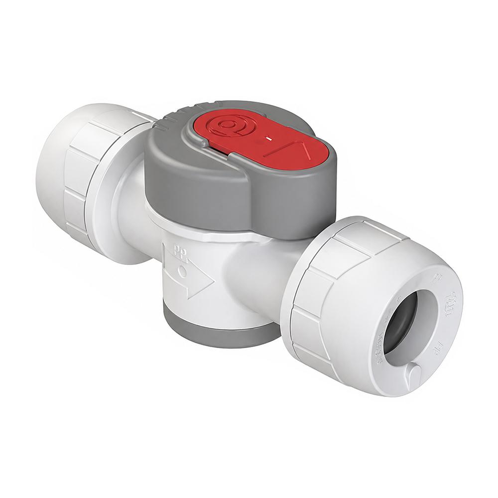 Polyplumb Plastic Warm Shut Off Valve - 15mm