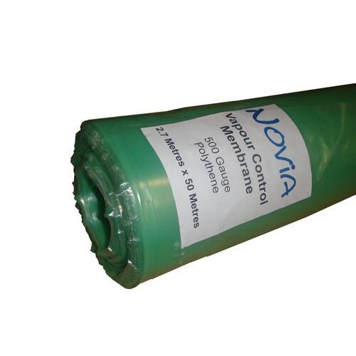 Image of Novia Polythene Vapour Control Layer 500 Gauge - 2.7m x 50m Roll