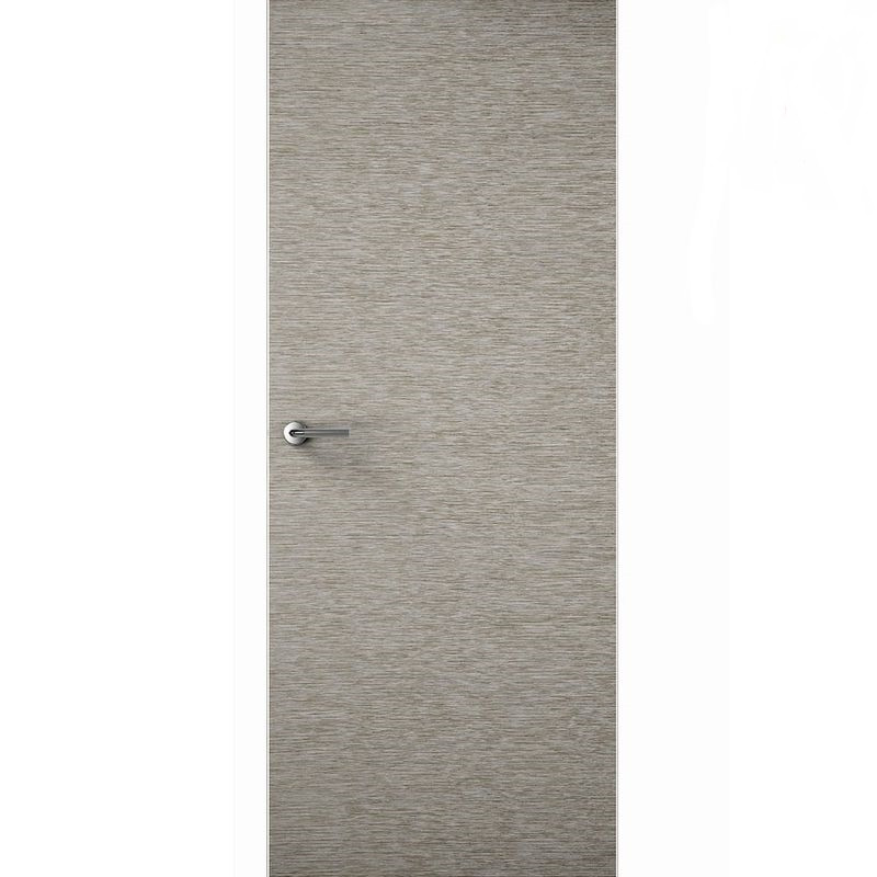 Premdor Light Grey Grained Horizontal 4 Line FD30 Fireshield Door 