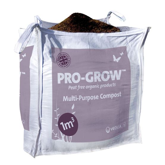 PRO-GROW Multi Purpose Compost - 1000l Bulk Bag | Drainage Superstore®