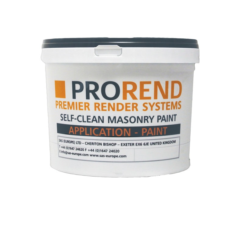 ProRend Self Clean Masonry Paint 10L - White | Roofing Superstore®
