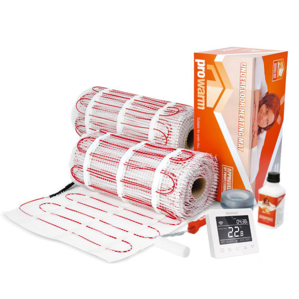 Electric Underfloor Heating System by ProWarm 150w 24m2 Kit Tile Superstore®