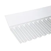 Vistalux PVC Wall Flashing Mini Profile (Clear) - 710mm