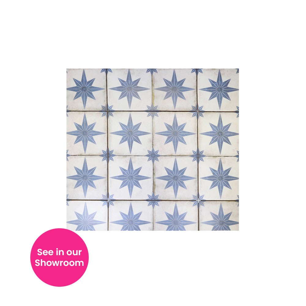 quattro_star_blue_patterned_wall_&_floor_tile_450x450mm_showroom