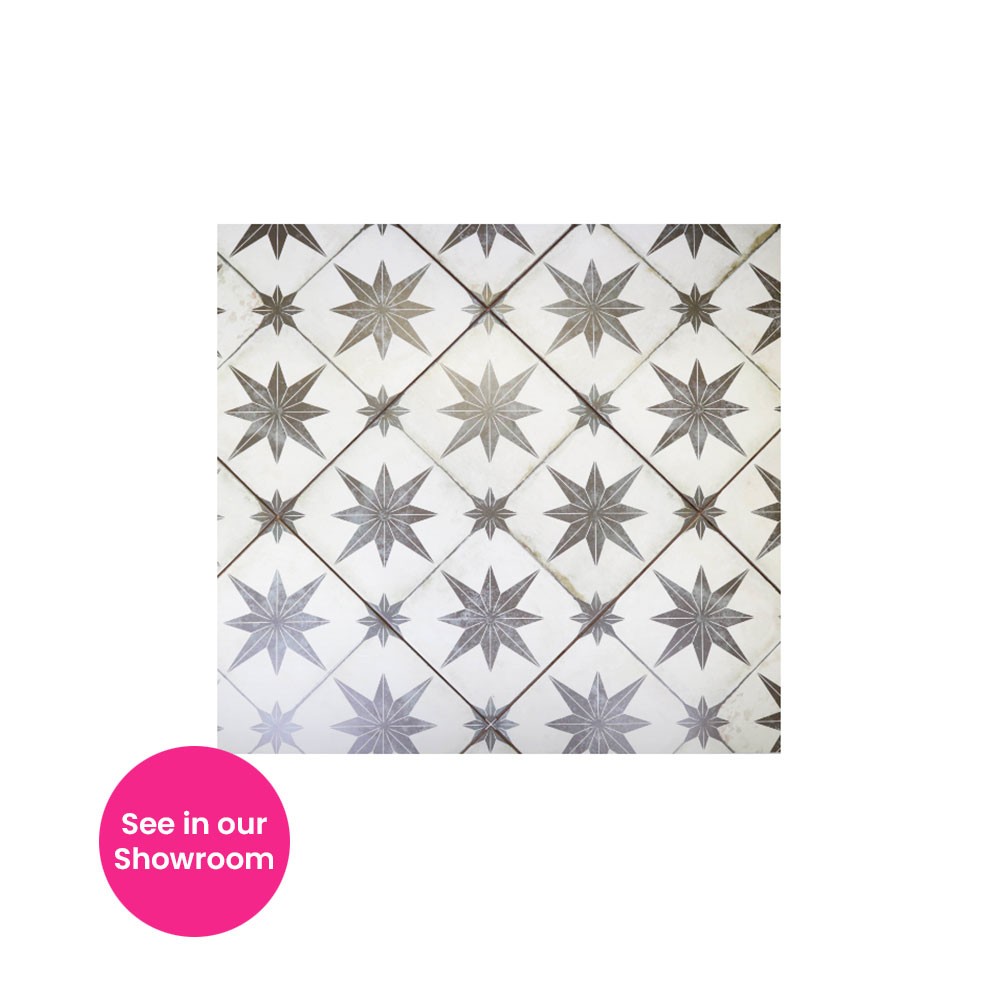 quattro_star_white_patterned_wall_&_floor_tile_450x450mm_showroom
