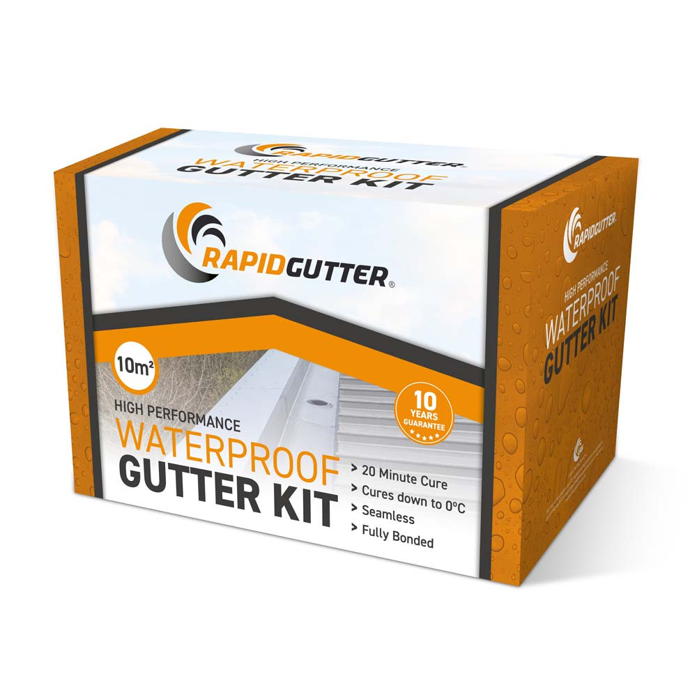 Gutter Repair Kit Liquid Rubber Lining by Deckproof- 10m2