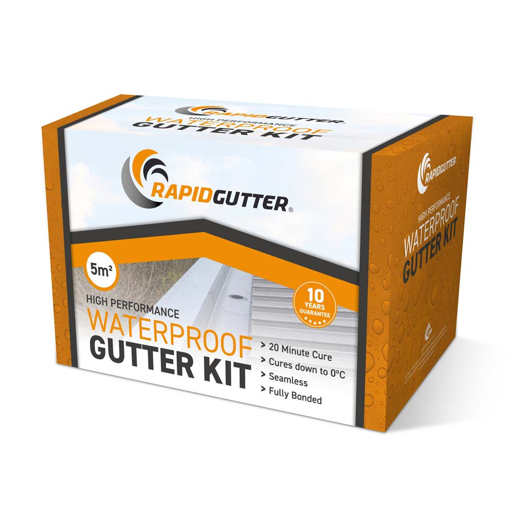 Gutter Repair Kit Liquid Rubber Lining by Deckproof- 5m2
