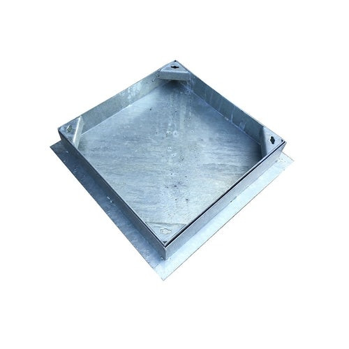 EJ Galvanised Steel Recessed Manhole Cover & Frame for Block Paving - 5 Tonne