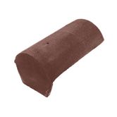 Redland Concrete 450mm Half Round Block End Ridge | Roofing Superstore®