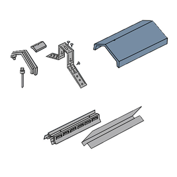 Redland DryVent Ridge System for Universal Angle Ridge Tile