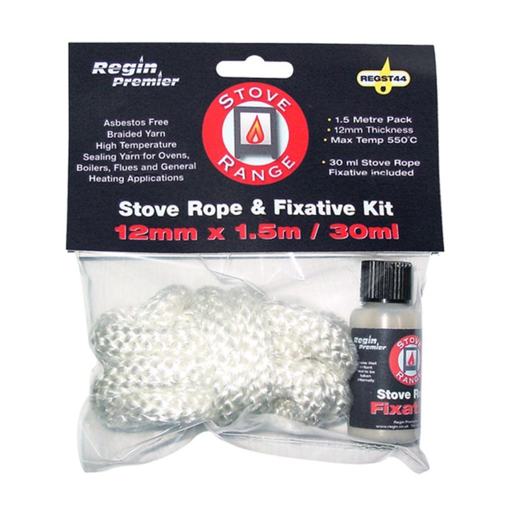 Regin REGST44 Stove Range - Stove Rope & Fix Kit - 12mm & 30Ml