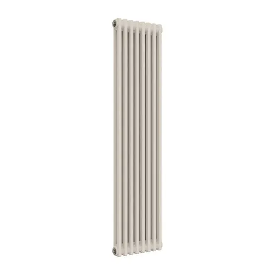 Cream Radiator Modern Design Reina Colona 2 Column RAL 9001 Cream Designer Vertical Radiator ...