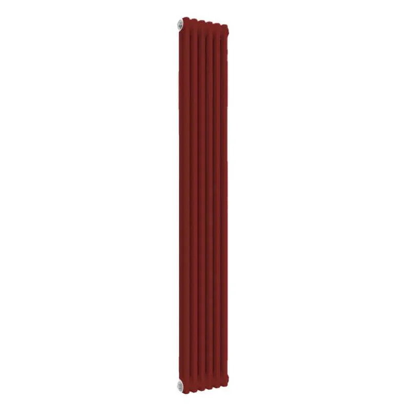 Column Radiators Ral Reina Colona 2 Column RAL 3001 Signal Red Designer Vertical Radiator ...