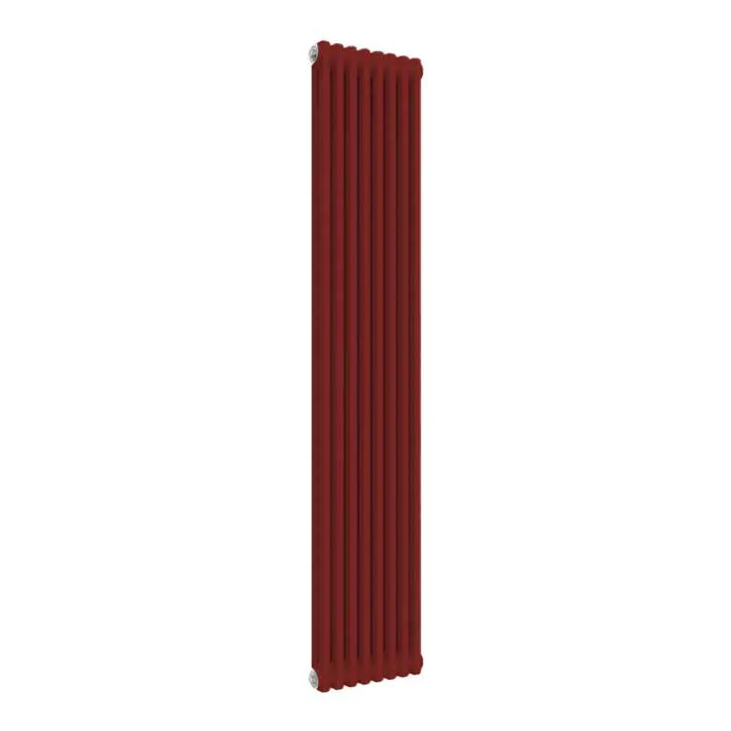 Column Radiators Ral Reina Colona 2 Column RAL 3001 Signal Red Designer Vertical Radiator ...