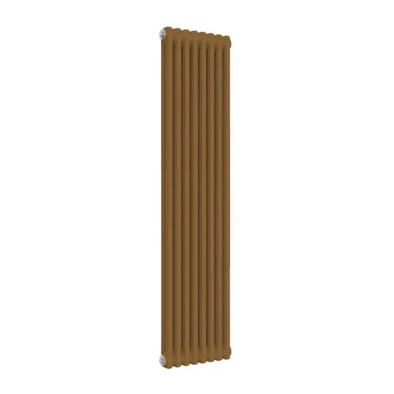 Column Radiators Ral Reina Colona 2 Column RAL 8003 Clay Brown Designer Vertical Radiator ...