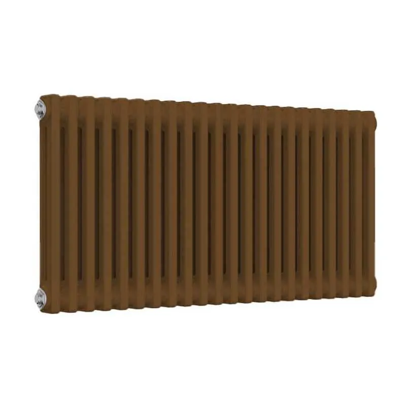 Reference Image Radiator Brown Reina Colona 2 Column RAL 8003 Clay Brown Horizontal Radiator - 500mm x ...