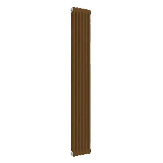 Column Radiators Ral Reina Colona 2 Column RAL 8003 Clay Brown Designer Vertical Radiator ...